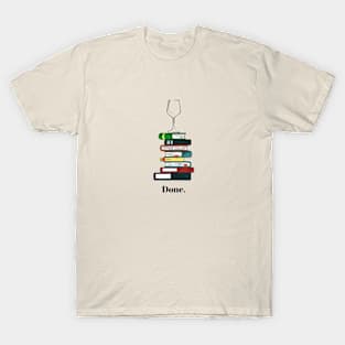 Bookworm To-Do List T-Shirt